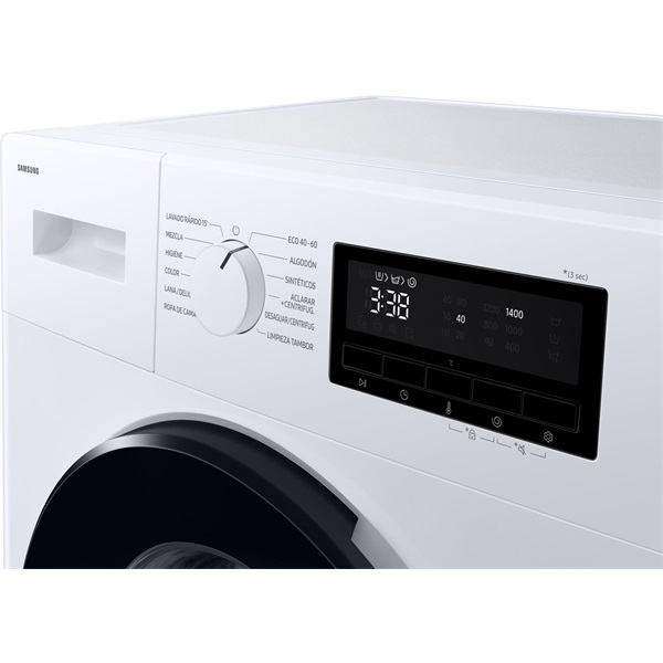 Samsung WW80FG3M05AWLF fehér, elöltöltős, keskeny, max.1400ford., 8 kg, mosógép