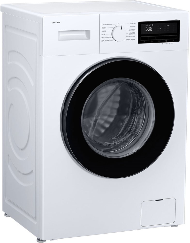 Samsung WW80FG3M05AWLF fehér, elöltöltős, keskeny, max.1400ford., 8 kg, mosógép