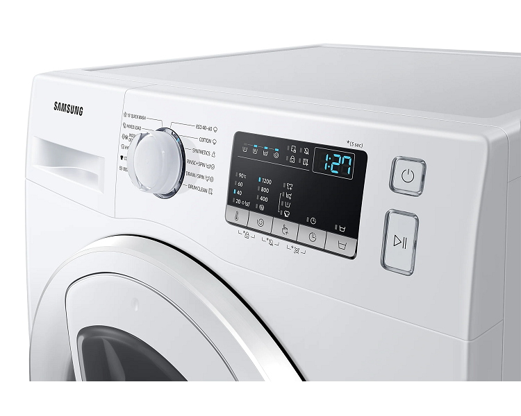 Samsung WW80T4520TE/LE fehér, elöltöltős, max.1200ford., 8 kg, mosógép