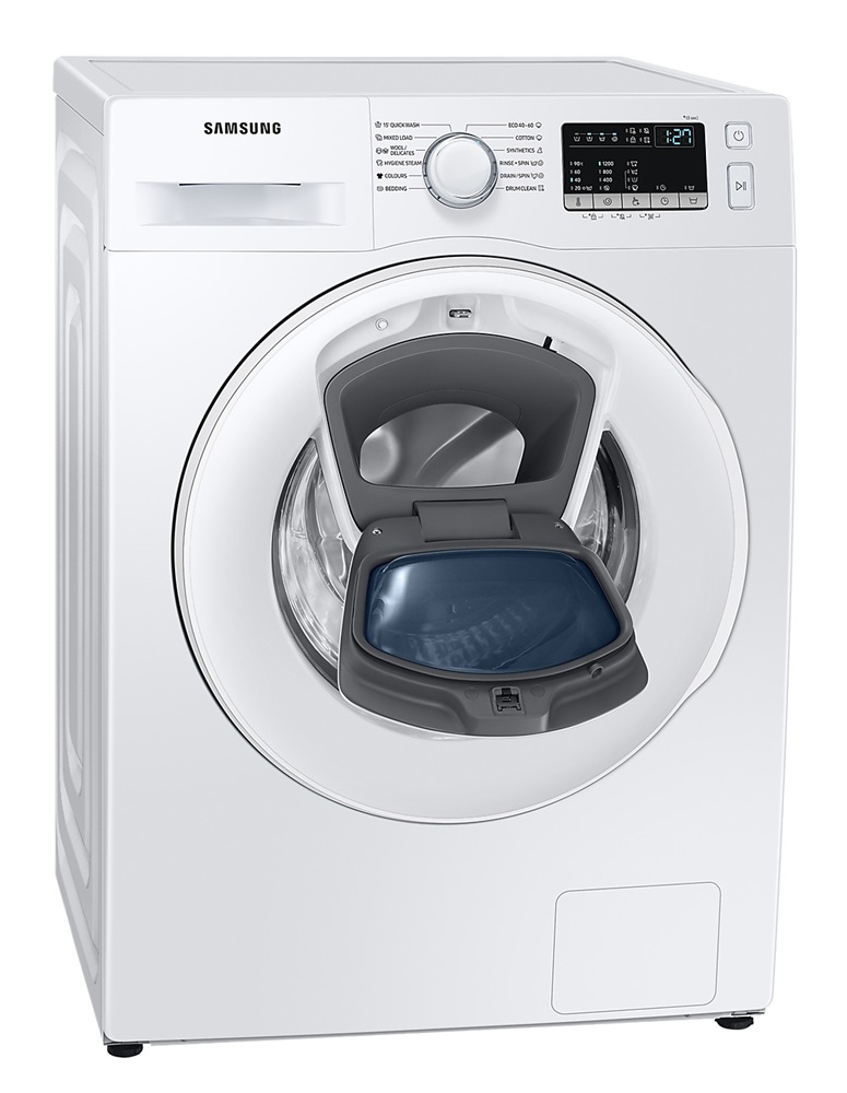 Samsung WW80T4520TE/LE fehér, elöltöltős, max.1200ford., 8 kg, mosógép