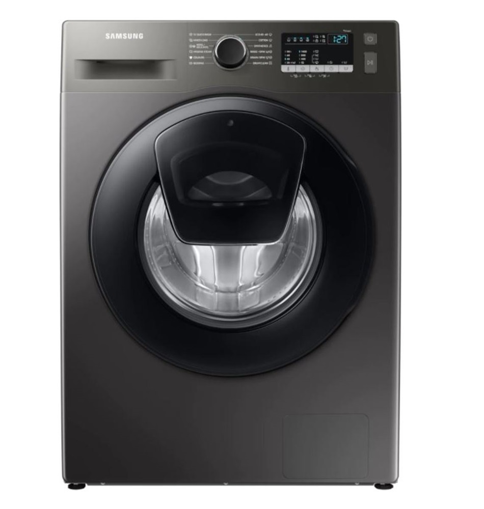 Samsung WW80T4540AX/LE Inox, elöltöltős, max.1400ford., 8 kg, mosógép