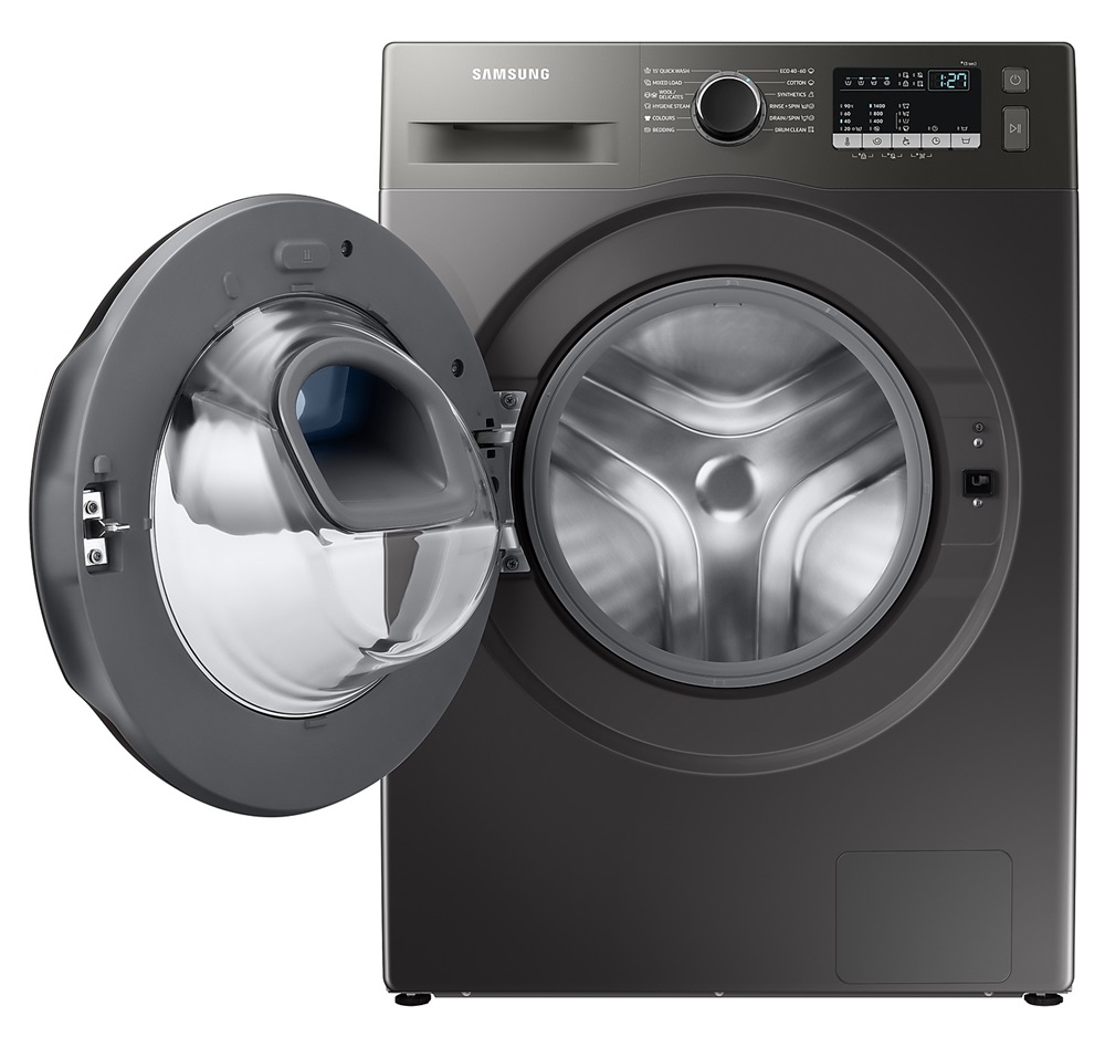 Samsung WW80T4540AX/LE Inox, elöltöltős, max.1400ford., 8 kg, mosógép