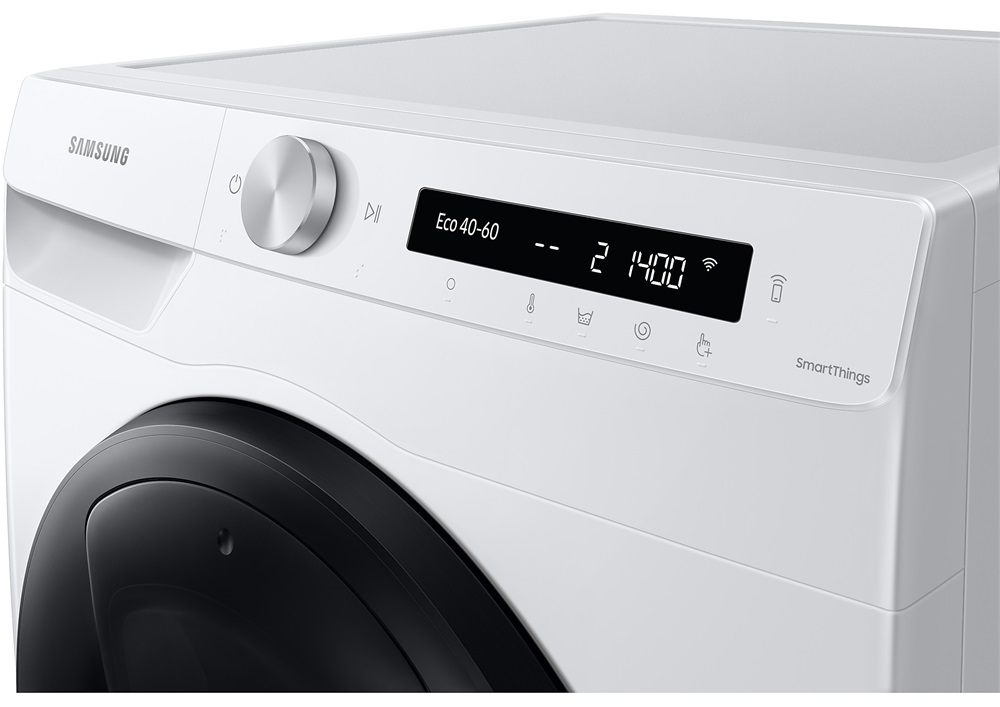 Samsung WW80T552DAW/S6 fehér, elöltöltős, max.1200ford., 8 kg, mosógép (Újszerű)