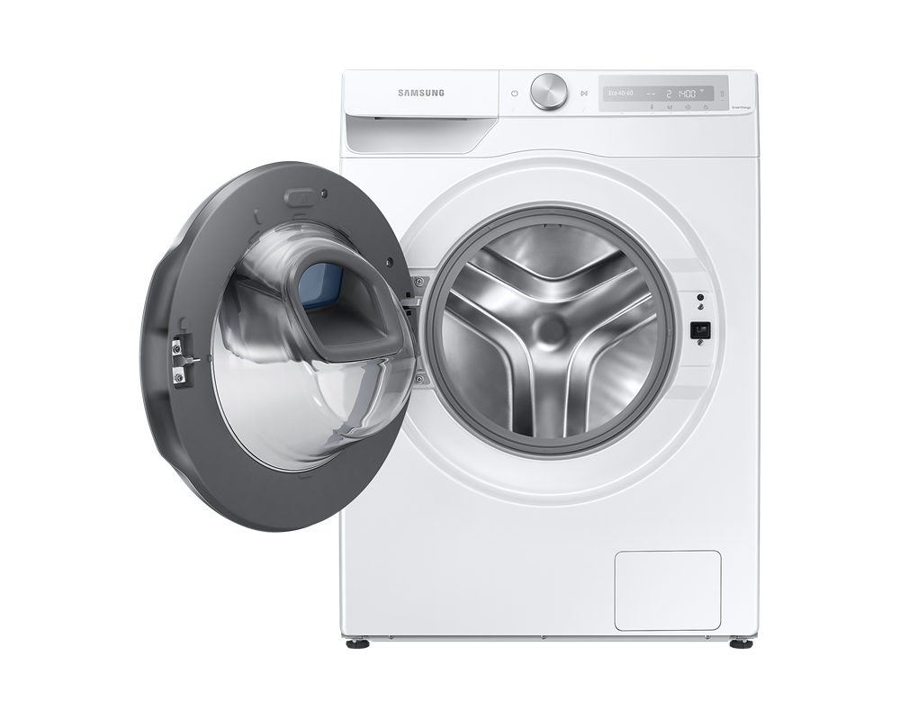 Samsung WW80T654DLH/S6 fehér, elöltöltős, max.1400ford., 8 kg, mosógép