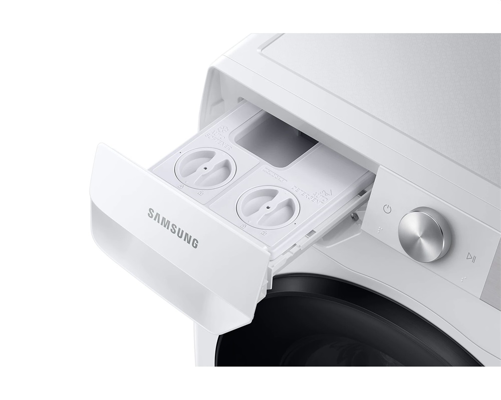 Samsung WW80T734DBH/S6 fehér, elöltöltős, max.1400ford., 8 kg, mosógép