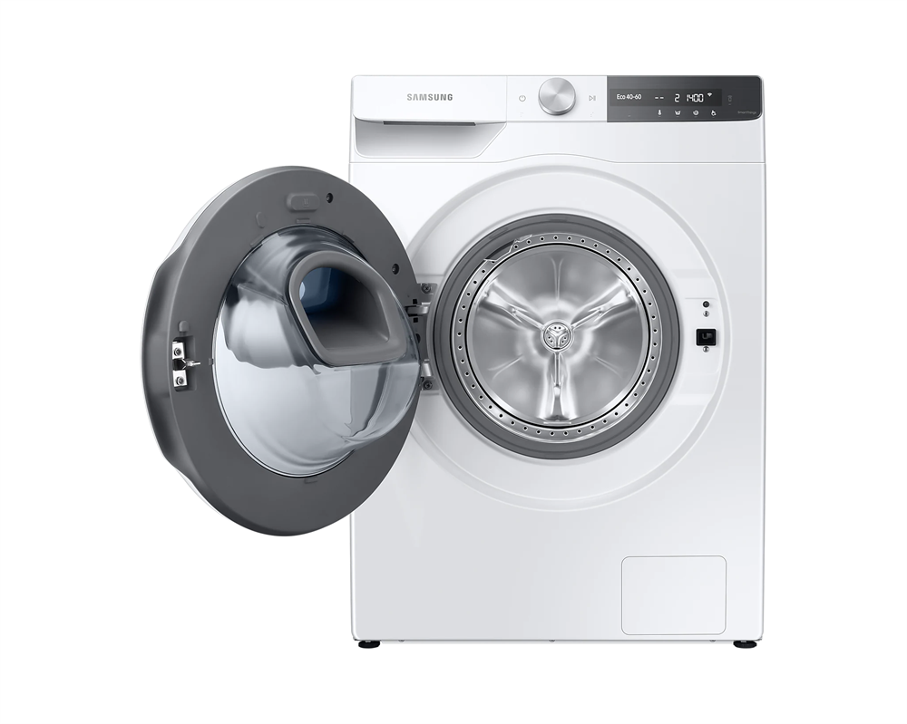 Samsung WW80T854DWT/S6 fehér, elöltöltős, max.1400ford., 8 kg, mosógép