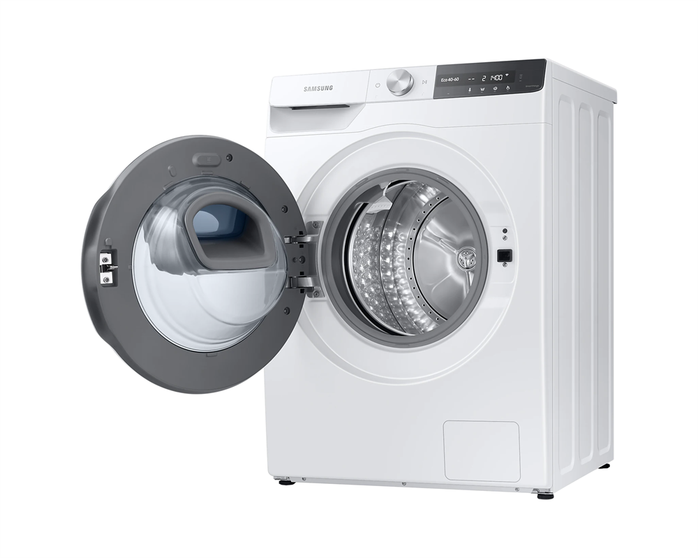 Samsung WW80T854DWT/S6 fehér, elöltöltős, max.1400ford., 8 kg, mosógép