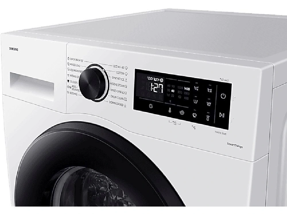 Samsung WW90CGC04DAELE fehér, elöltöltős, max.1400ford., 9 kg, mosógép (Használt - B)