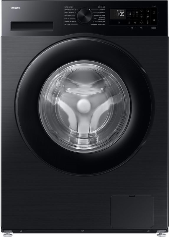 Samsung WW90DG5G34ABLE fekete, elöltöltős, keskeny, max.1400ford., 9 kg, mosógép