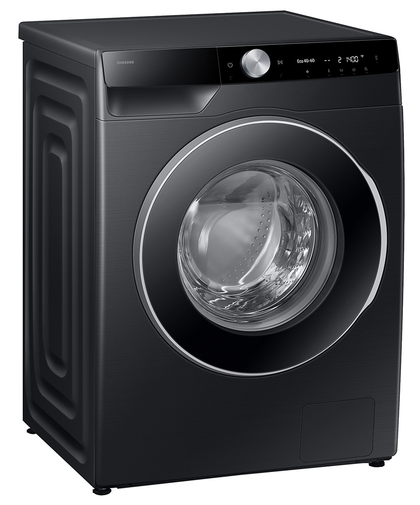 Samsung WW90DG6U25LBU4 fekete, elöltöltős, max.1400ford., 9 kg, mosógép