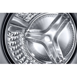 Samsung WW90DG6U25LBU4 fekete, elöltöltős, max.1400ford., 9 kg, mosógép (Újszerű)