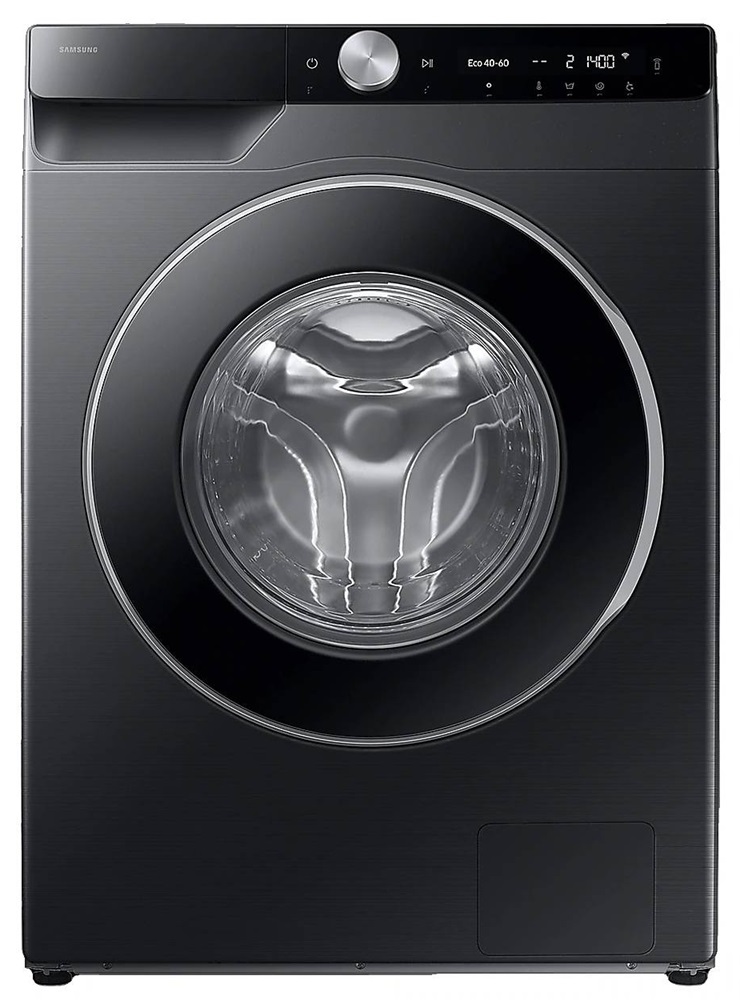 Samsung WW90DG6U25LBU4 fekete, elöltöltős, max.1400ford., 9 kg, mosógép (Újszerű)