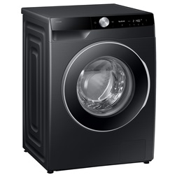Samsung WW90DG6U25LBU4 fekete, elöltöltős, max.1400ford., 9 kg, mosógép (Újszerű)