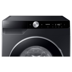 Samsung WW90DG6U25LBU4 fekete, elöltöltős, max.1400ford., 9 kg, mosógép (Újszerű)