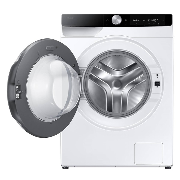 Samsung WW90DG6U25LKU4 fehér, elöltöltős, max.1400ford., 9 kg, mosógép (Újszerű)
