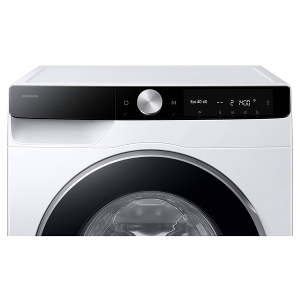 Samsung WW90DG6U25LKU4 fehér, elöltöltős, max.1400ford., 9 kg, mosógép (Újszerű)