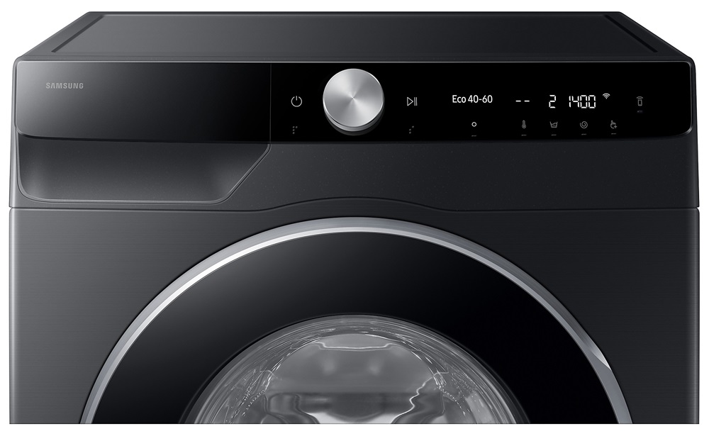 Samsung WW90DG6U85LBU4 fekete, elöltöltős, max.1400ford., 9 kg, mosógép