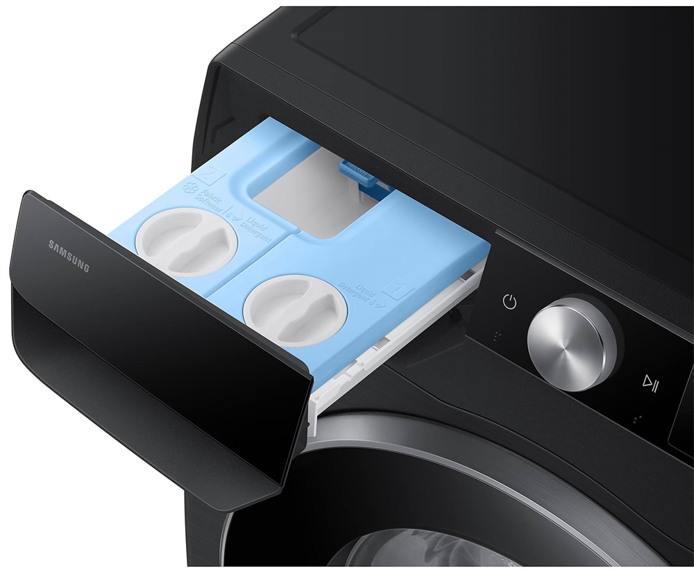 Samsung WW90DG6U85LBU4 fekete, elöltöltős, max.1400ford., 9 kg, mosógép