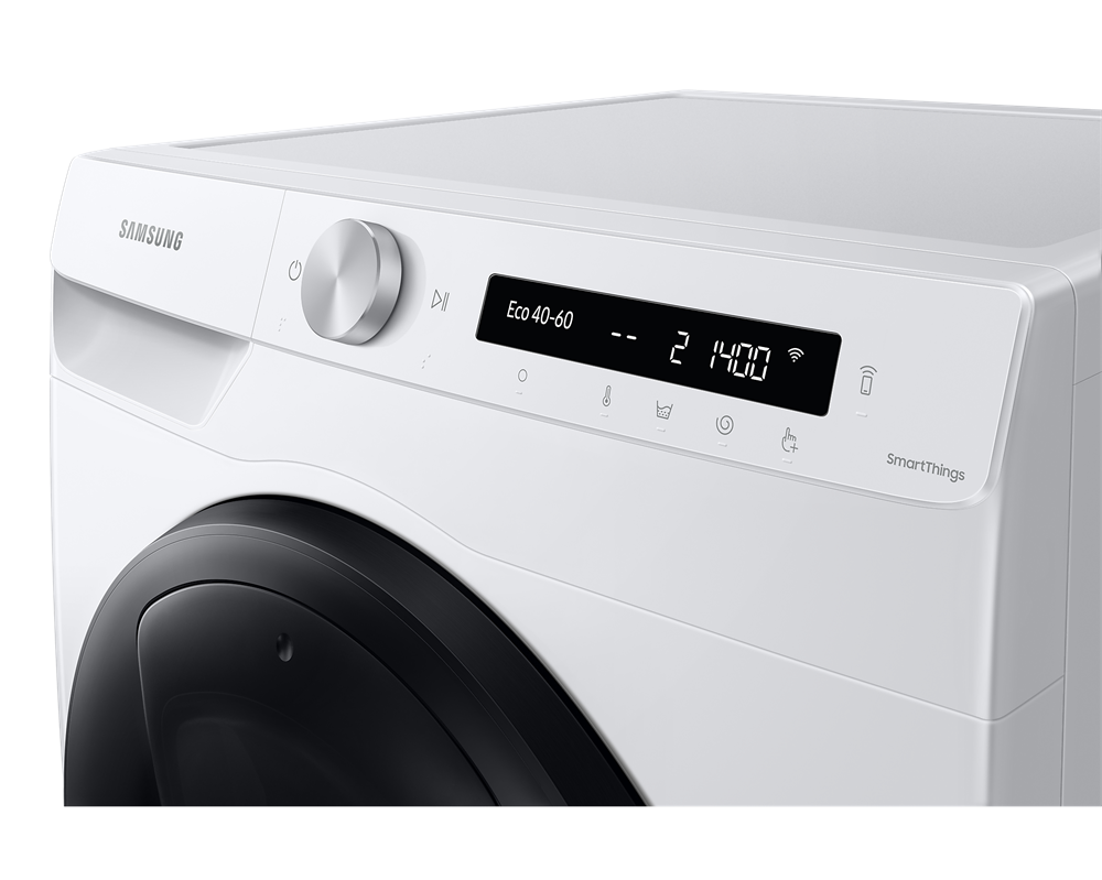 Samsung WW90T554DAW/S6 fehér, elöltöltős, max.1400ford., 9 kg, mosógép