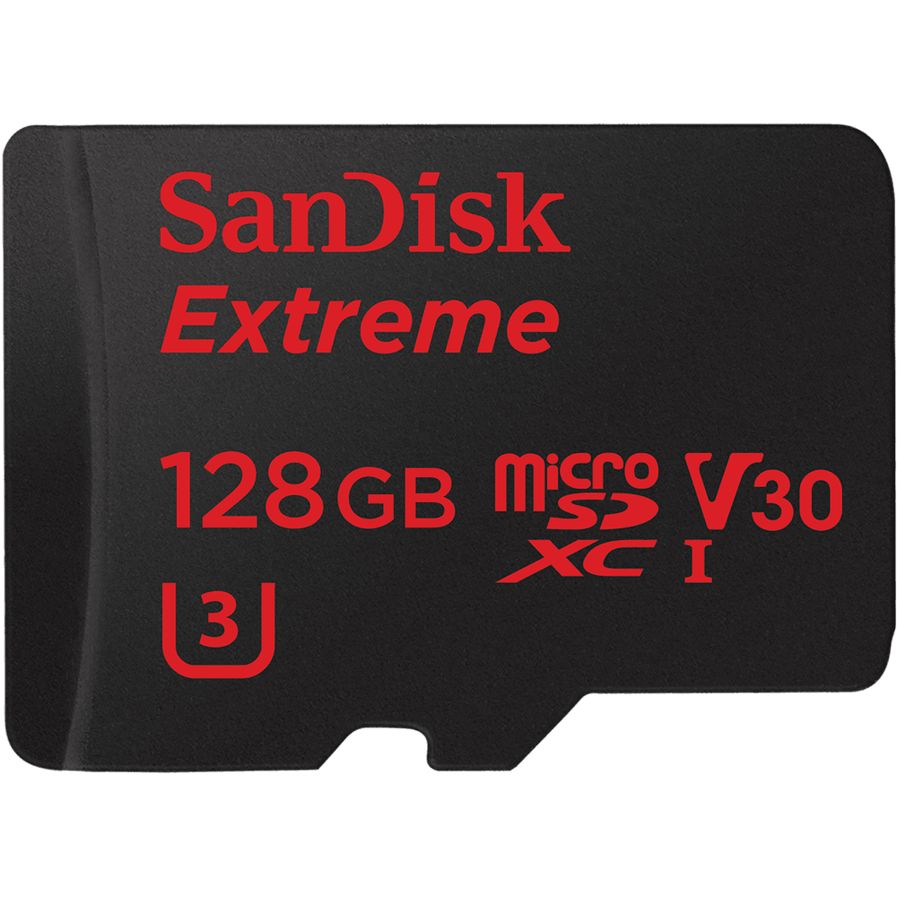 Sandisk 128GB SD micro ( SDXC Class 10) Extreme UHS-I V30 memória kártya adapterrel