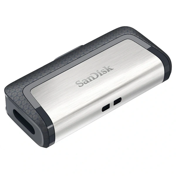 Sandisk 256GB USB3.0/Type-C Dual Drive Fekete-Ezüst (139778) Flash Drive