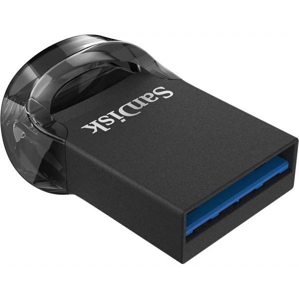 Sandisk 64GB USB3.1 Cruzer Fit Ultra Fekete (173487) Flash Drive