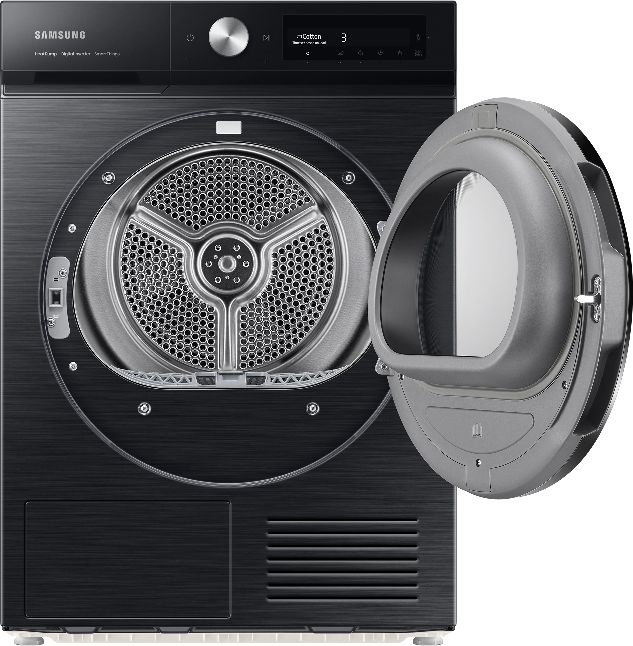 Samsung DV90BB7445GBS6 fekete, 9 kg, hőszivattyús, szárítógép