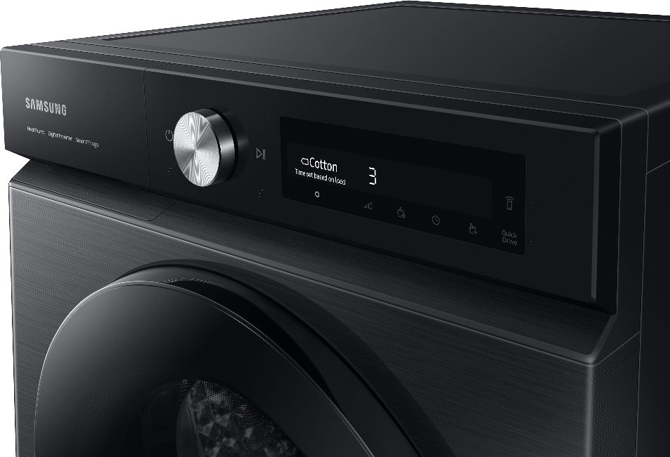 Samsung DV90BB7445GBS6 fekete, 9 kg, hőszivattyús, szárítógép