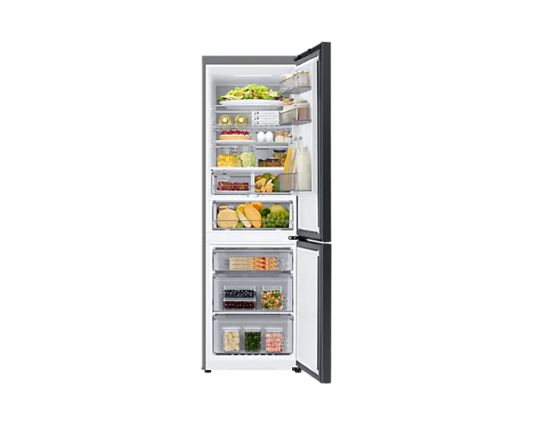 Samsung RB34A7B5DS9/EF inox, alulfagyasztós, Hűtő:230L, Fagyasztó:114L, No frost hűtőszekrény