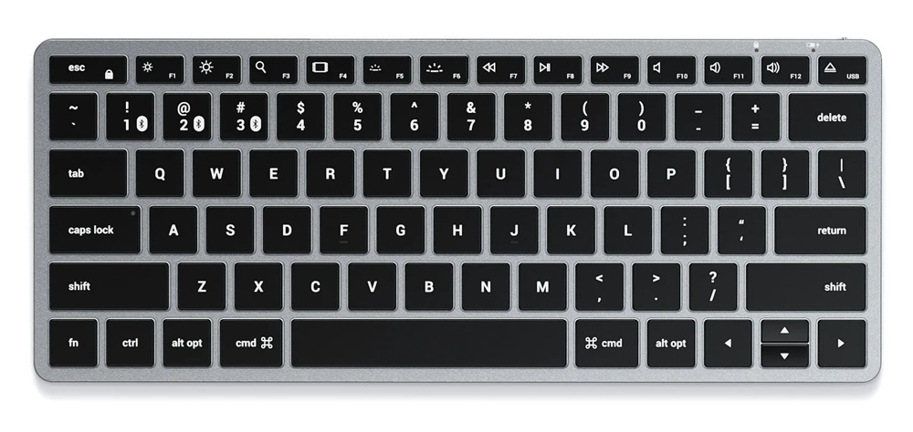 Satechi ST-BTSX1M Slim X1 US Bluetooth asztroszürke billentyűzet