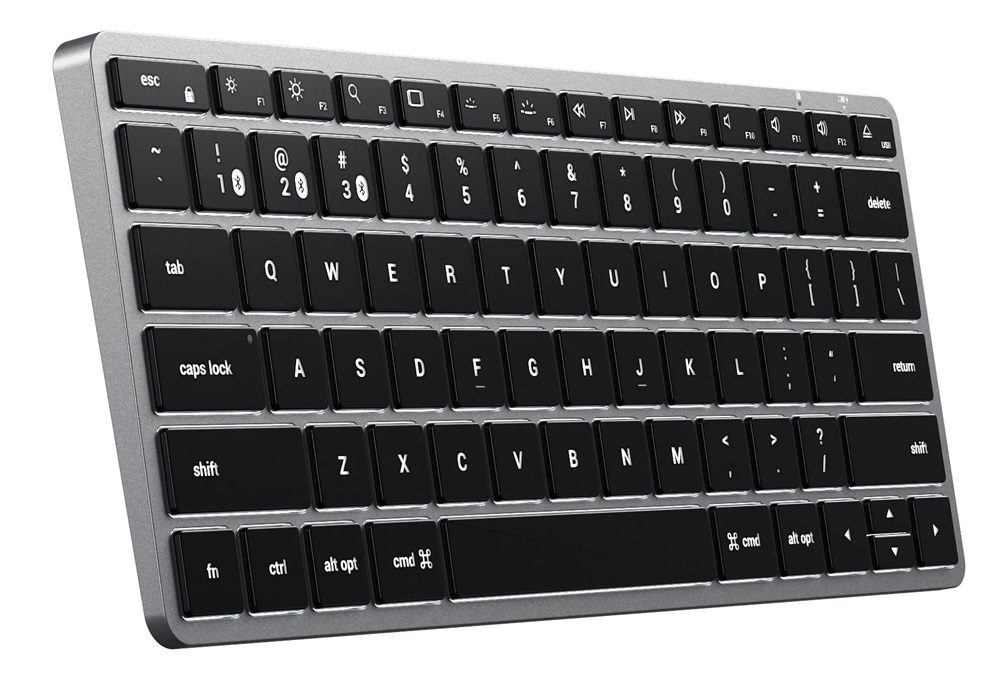 Satechi ST-BTSX1M Slim X1 US Bluetooth asztroszürke billentyűzet