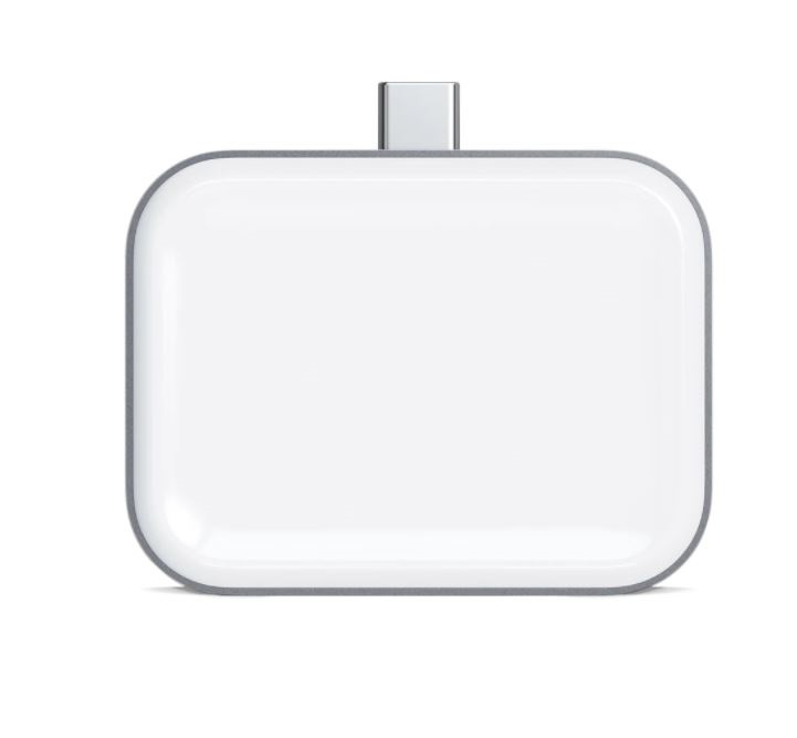 Satechi ST-TCWCDM Type-C AirPods/AirPods Pro asztroszürke vezeték nélküli töltő