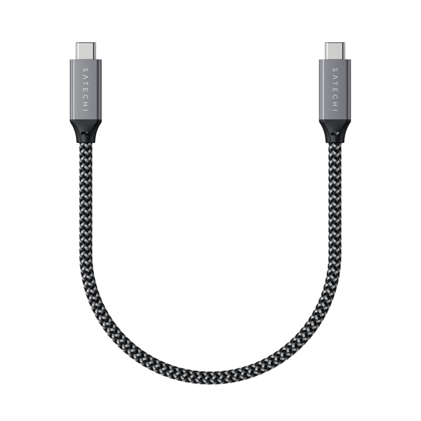 Satechi ST-U4C25M 25cm USB 4 szürke kábel