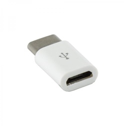 Sbox AD.USB-C W/R USB 2.0 anya - Type-C apa fehér adapter
