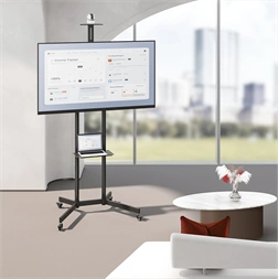 Sbox FS-401-2 37"-70" VESA 600X400 guruló TV állvány