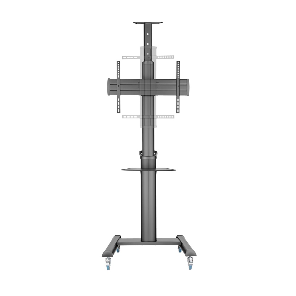 Sbox FS-446-2 FS-224-2 37"-70" VESA 600X400 álló mobil TV állvány