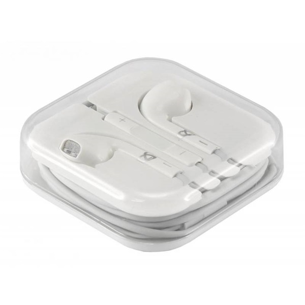 Sbox IEP-204W fehér mikrofonos fülhallgató