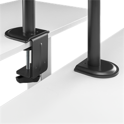 Sbox LCD-351/1-2 17"-32" dönthető, forgatható asztali monitor tartó konzol