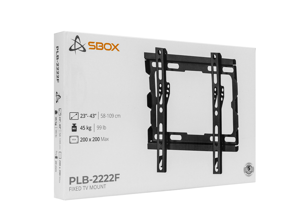 Sbox PLB-2222F-2 23"-43" fix fali TV konzol