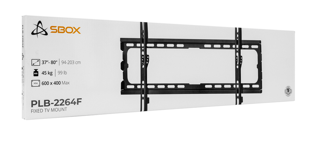 Sbox PLB-2264F-2 37"-80" fix fali TV konzol