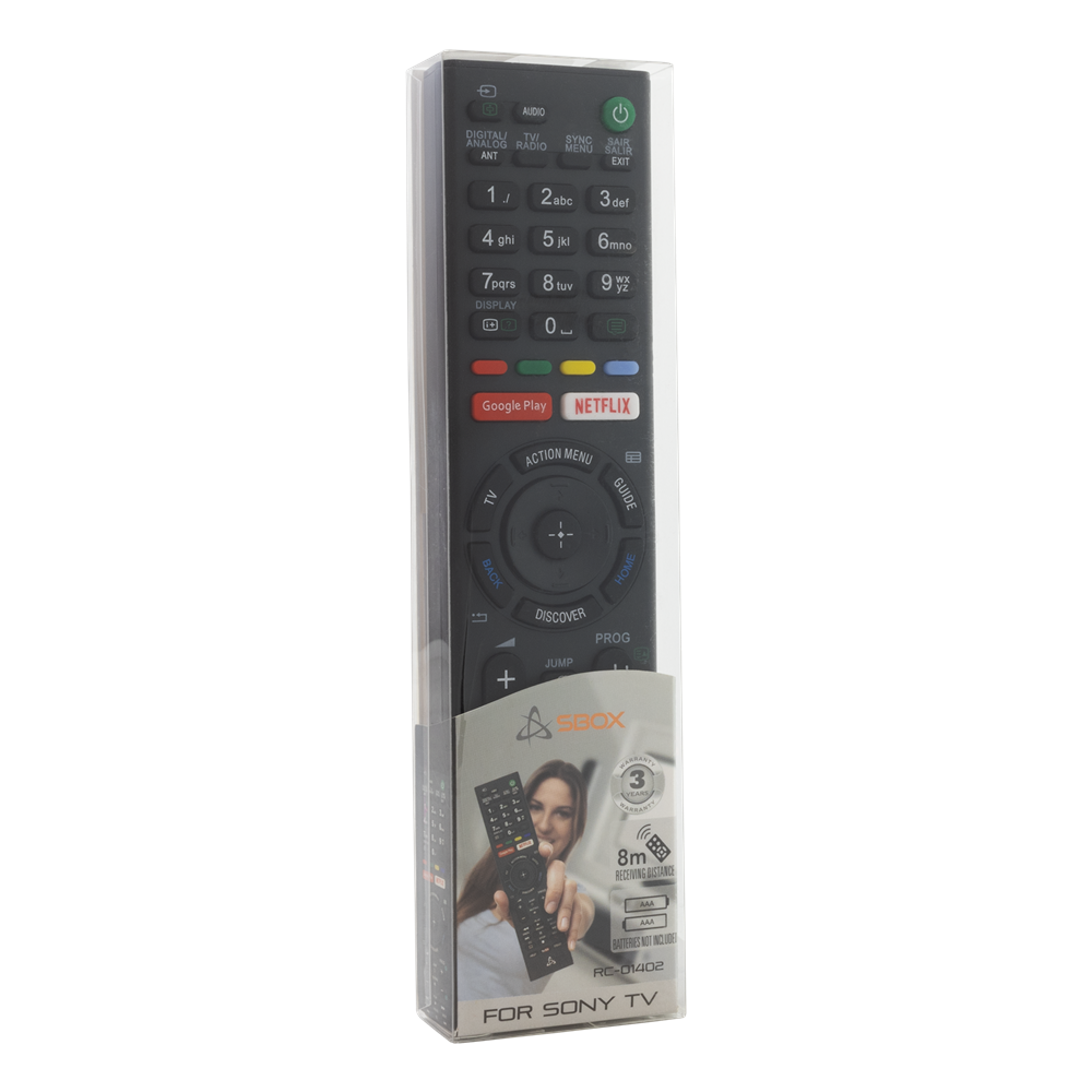 Sbox RC-01402 Sony TV távirányító