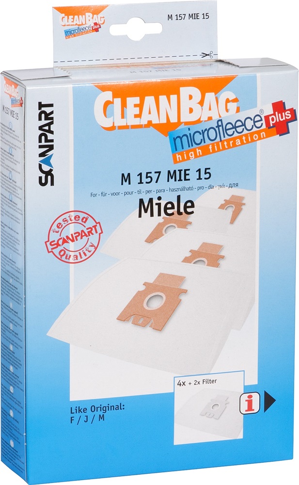 Scanpart 2682226157 M 157 MIE 15 - Miele S 300-500-700 porzsák