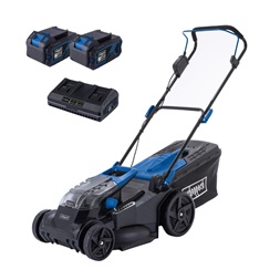 Scheppach BC-MP43-X-SET XL2 indukciós motorral 4 az 1-ben 2x20V (akkuval és töltővel) akkus fűnyíró