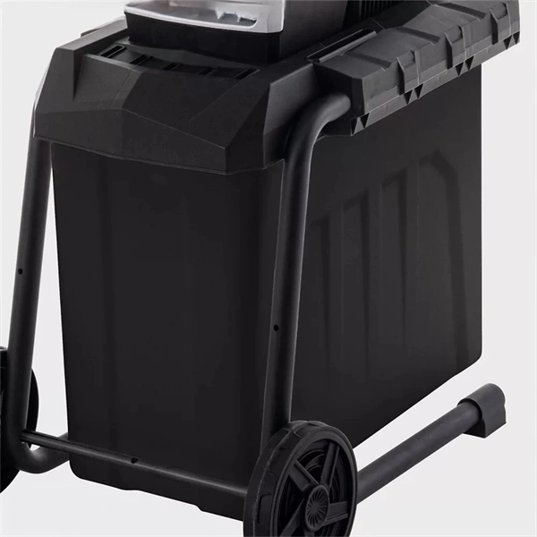 Scheppach GS 70 - 2800 W elektromos hengeres ágaprító gyűjtőedénnyel