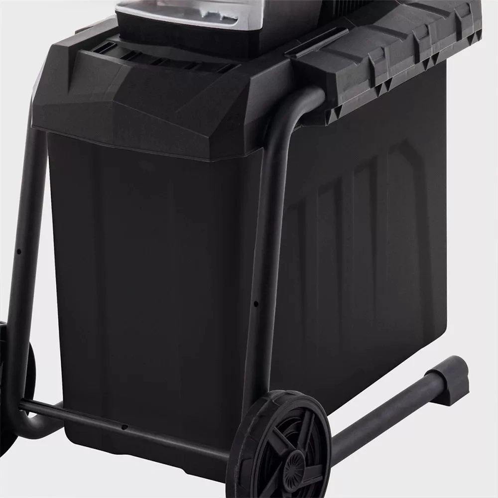 Scheppach GS 70 - 2800 W elektromos hengeres ágaprító gyűjtőedénnyel