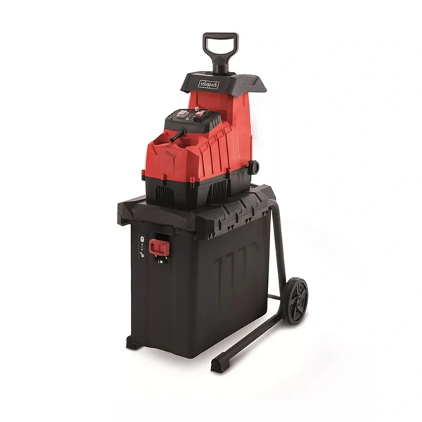 Scheppach GS 70 - 2800 W elektromos hengeres ágaprító gyűjtőedénnyel