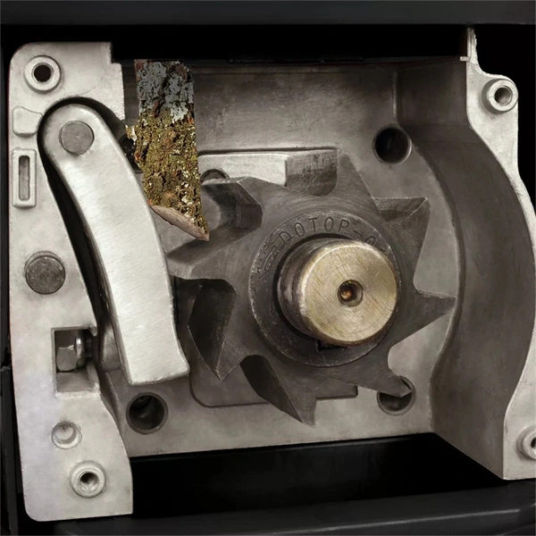 Scheppach GS 70 - 2800 W elektromos hengeres ágaprító gyűjtőedénnyel