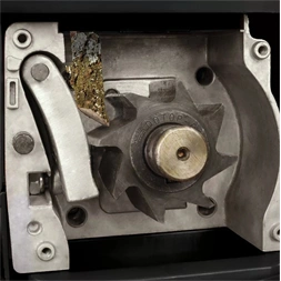 Scheppach GS 70 - 2800 W elektromos hengeres ágaprító gyűjtőedénnyel