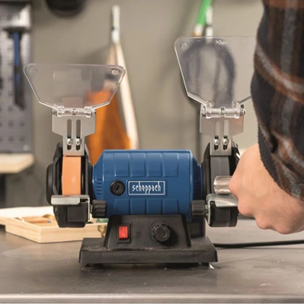 Scheppach HG 35 - lexidrive rendszerrel kettős köszörű-polírozó