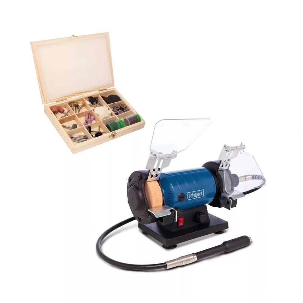 Scheppach HG 35 - lexidrive rendszerrel kettős köszörű-polírozó